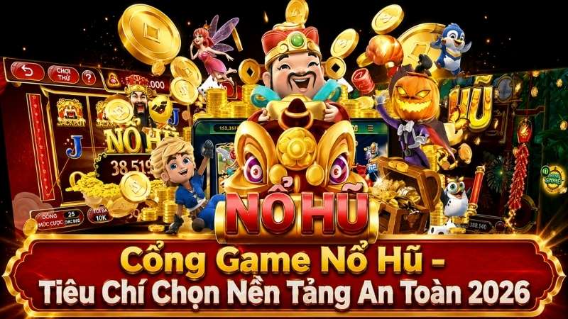 Cổng Game Nổ Hũ – Tiêu Chí Chọn Nền Tảng An Toàn 2026