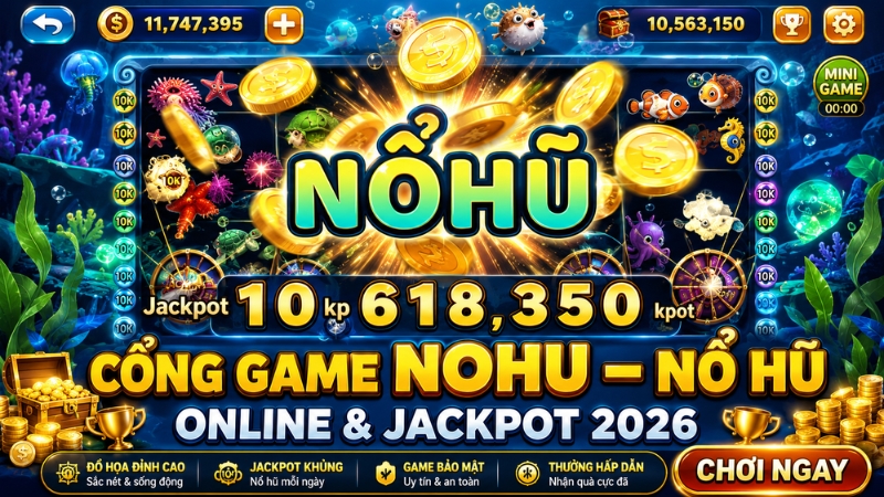 Cổng Game NOHU – Nổ Hũ Online & Jackpot 2026